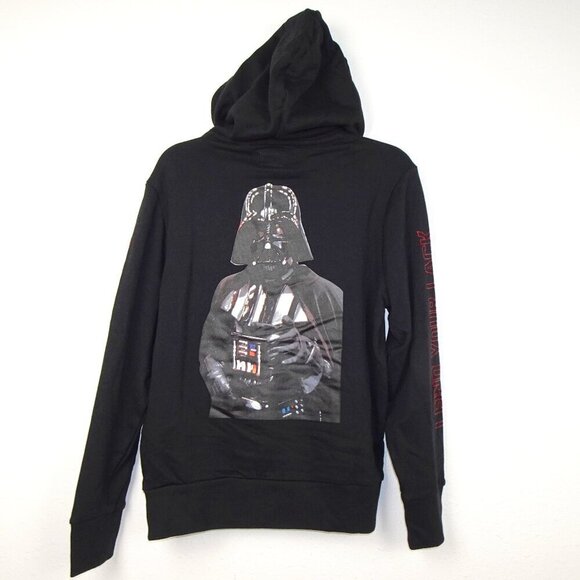 Levi's Darth Vader Star Wars Hoodie Men's Size S Black Hooded Sweatshirt - Picture 1 of 11